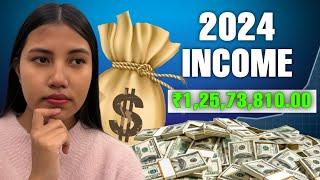 How much money I made in 2024? | source of income REVEALED | Ellee