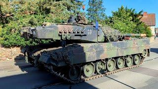 Leopard 2 rollen durch Hassel- Heidesturm 2024