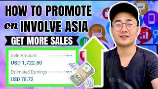 How to PROMOTE on INVOLVE ASIA and EARN more SALES commission | Affiliate Marketing Tutorial