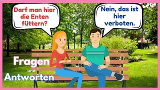 Fragen und Antworten: Alltägliche Deutsch im Park | Deutsch Lernen Mit Spaß