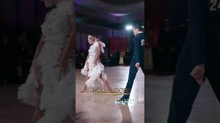 american smooth Foxtrot! Tykhon and Yana #ballroomdance #dance