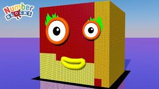 Looking for Numberblocks Cube BIGGEST 110x110x110 is Numberblokcs 1.331.000 GIANT Number Pattern