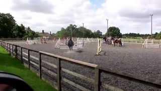 Riding Camp (Day 2) Jump lesson at Snowball Farm Equestrian Centre - Sophie and Murphy