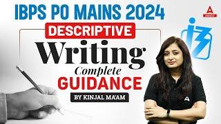 IBPS PO Mains Descriptive Paper | Complete Guidance | By Kinjal Gadhavi