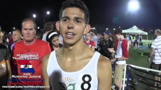 Grant Fisher 3:59 Mile as HS Sr!! 3rd in Pro Mile @ 2015 Festival of Miles