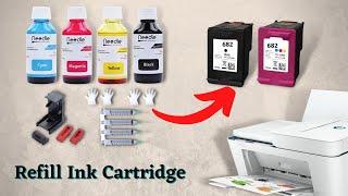 Refill ink in any printer's Cartridge | Print more with less cost 