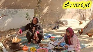 Village Tranditional Breakfast | First Summer Morning Breakfast | Gaon Ka VIP Nashta | Village Sham