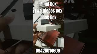 Book Box, Rigid Box, Two Piece Box, Packaging Solutions, Madeinmyanmar, Paper Box Packaging, Bag