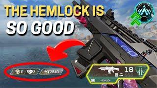 Is the New BUFFED HEMLOCK the BEST Assault Riffle in Apex? - Apex Legends Season 24 Gameplay