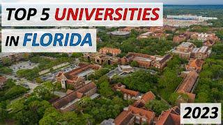 Top 5 Best Universities in Florida in 2023 .... In Just ONE minute