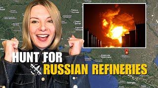 RUSSIAN REFINERIES HUNT: STAVROPOL, BASHKORTOSTAN, ASTRAKHAN, CHECHNYA Vlog 852: War in Ukraine