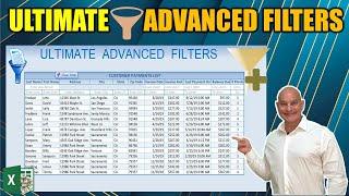 The Ultimate Excel Advanced Filters In VBA [Full Training Course]