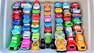 Lot of Disney Pixar Cars Unboxing Review | Lightning Mcqueen Bubble RC Cars | Sliding Cars ASMR