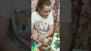 Розпаковка конструктора Mайнкрафт LEGO з кроликом  #драконлетитьзавждивперед #shorts
