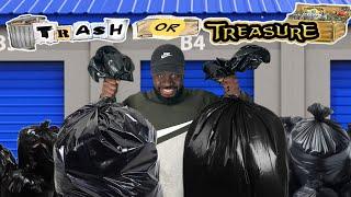 Bought This $10 Abandoned Storage Unit FULL Of Trash Bags! | Storage Wars