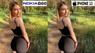 Nokia G60 5G Vs iPhone 13 I Camera Test Comparison