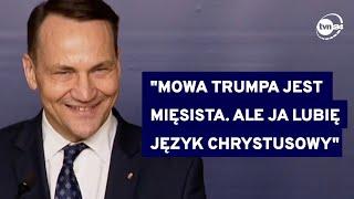 Sikorski ma nadzieję, że prezydentura Trumpa otrzeźwi Europę @TVN24