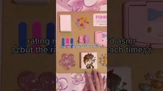 rating my fidget board asmr #diy #asmr#fidget#fidgetboard#sanrio#genshinimpact#fyp#kawaii#craft