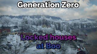 Generation Zero - Locked houses at Boo