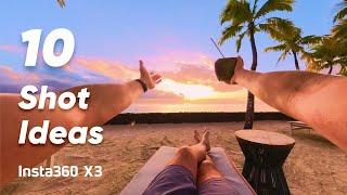 Insta360 X3 - 10 Fresh New Shot Ideas (ft. Gimbal Guru)
