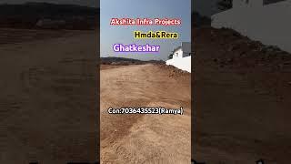 Akshita Eastern Meadows#open plots#ghatkeshar#hmda#rera#villa #maheswaram #commericalplots