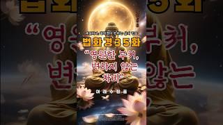 법화경 35화, – “영원한 부처, 변하지 않는 자비” #법화경