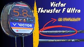 IS THIS THE BEST BADMINTON RACKET IN 2024??  ||  NEW 2024 VICTOR THRUSTER F ULTRA 