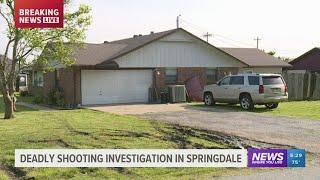 Police investigate deadly shooting in Springdale