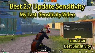 2.7 UPDATE SENSITIVITY AND CONTROL VIDEO | Emulator Master || Alone Spins||