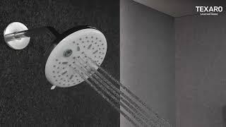 Texaro Sanitaryware's Overhead Shower- Recreate Nature's Magic at Home!