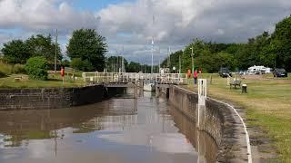 UK Lydney Harbour High Tide 4K