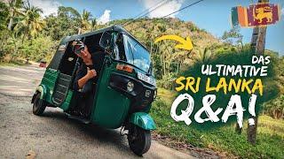 Das Q&A zum SRI LANKA ROADTRIP im TUK TUK!