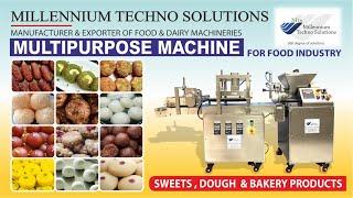 Multipurpose ball Forming, rolling, pressing making, peda, Gulab jamun, balushahi, potato vada,tikki