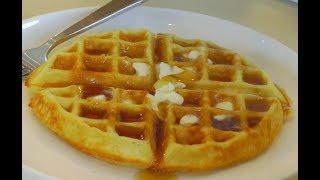 The BEST Belgian Waffles ~ Homemade Waffles ~ Amy Learns to Cook