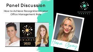 How to Achieve Recognition in your Office Management Role