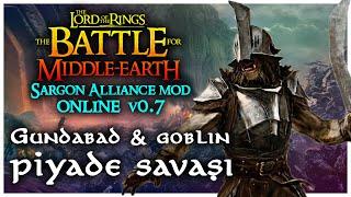 GUNDABAD vs GOBLIN PİYADE SAVAŞI (1v1) | The Battle for Middle-earth - Online / S.A.M v0.7