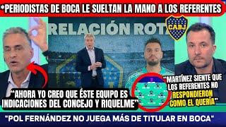 🟡Periodista Hincha de Boca CALIENTE Le Sueltan La Mano a los REFERENTES¿Nuevo EQUIPO TITULAR?