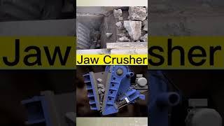 Jaw Crusher Principle #jawcrusher #crusher #constructionequipment