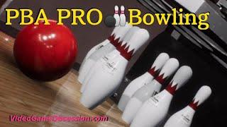 PBA Pro Bowling  PS4 on PS5 60 minutes of G