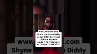 Shyne speaks on Diddy #shyne #diddy #nolazine