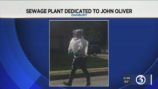 VIDEO: Danbury officially dedicates 'John Oliver Memorial Sewer Plant'