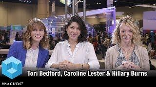 Tori Bedford, Caroline Lester & Hilary Burns, GroundTruth Project, Grace Hopper Celebration 2017