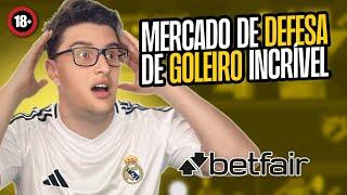 BETFAIR - Defesa de Goleiro ODDS SUPERIORES Estratégia Muito FACIL