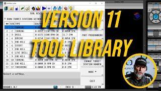 Hurco Version 11 Lathe Software: Tool Library