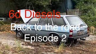 Road worthy in time for the show ??? 33 years in a hedge!! Episode 2 of reviving the Peugeot 305