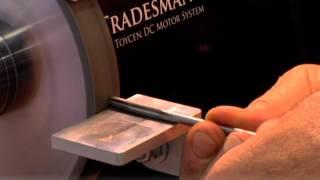 Sharpening a 3/16ths Reamer with a Tradesman Bench Grinder