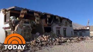 Devastating earthquake hits Tibet and parts of Nepal, killing dozens