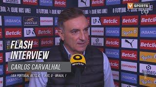 Carlos Carvalhal: "Os clubes têm receio de falar sobre isto"