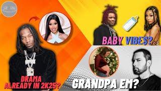 Eminem Becomes A GRANDPA! Coi Leray & Trippie Redd Expecting? Offset CURVES Cardi On NYE