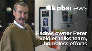 Padres owner Peter Seidler talks team, homeless efforts